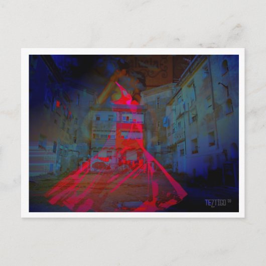 Flamenco DUO Briefkaart (Voorkant)