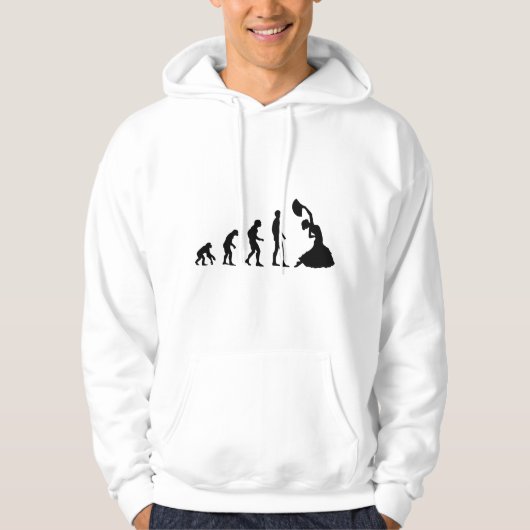 Flamenco Evolution Dance Spain Espana Men And Wome Hoodie (Voorkant)