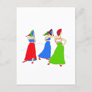 Flamenco Feestdagenkaart