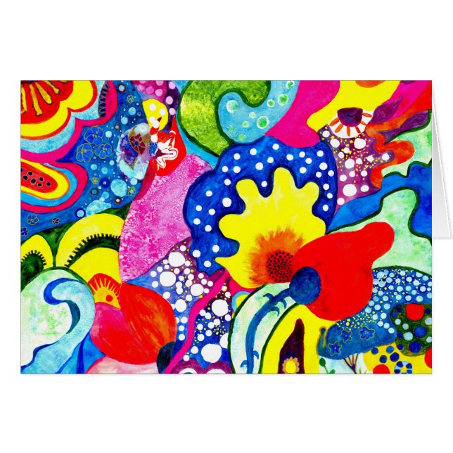 Flamenco Flowers. (Voorkant Horizontaal)