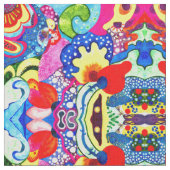 Flamenco Flowers. Stof (Close Up)