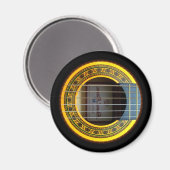 Flamenco gitaar ma van rafi talby magneet (Voorkant / Achterkant)