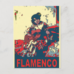 Flamenco Guitar Briefkaart