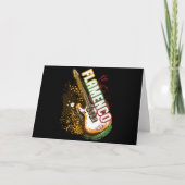 Flamenco Guitar Kaart (Voorkant)