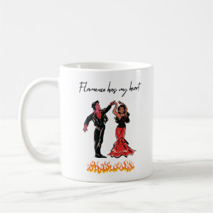 Flamenco heeft mijn hart koffiemok