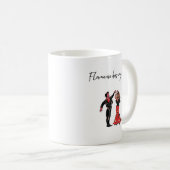 Flamenco heeft mijn hart koffiemok (Voorkant rechts)