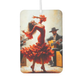 Flamenco Hoge Mode Latina Danser Latijns Spaans Luchtverfrisser
