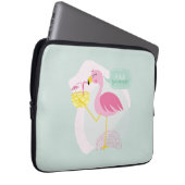 Flamenco Hola Verano Laptop Sleeve (Voorkant Rechts)