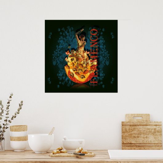 Flamenco II - Poster (Keuken)