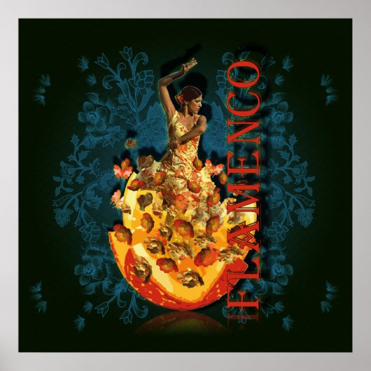 Flamenco II - Poster (Voorkant)