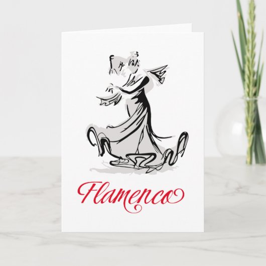 Flamenco Kaart (Voorkant)
