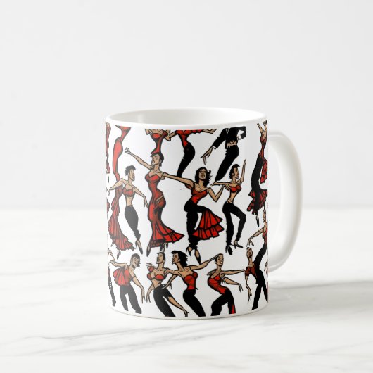 Flamenco Klassieke Mok (Voorkant rechts)