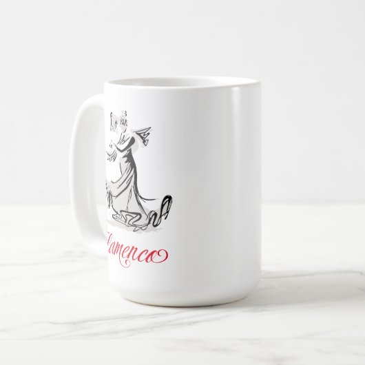 Flamenco Koffiemok (Voorkant links)