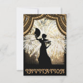 Flamenco Latijnse Dance uitnodiging (Voorkant)