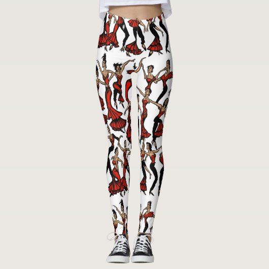 Flamenco-Leggings Leggings (Voorkant)