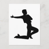 Flamenco-man Briefkaart (Voorkant)