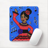 Flamenco Mousepad Muismat (Met muis)