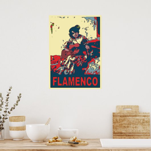 Flamenco Poster (Keuken)