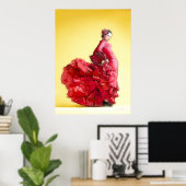 FLAMENCO POSTER (Thuiskantoor)