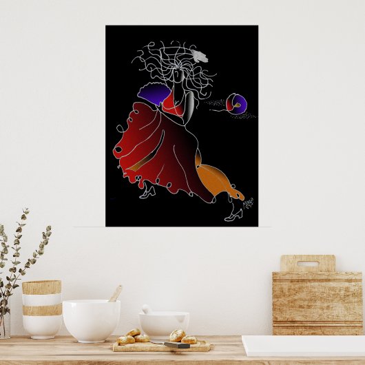 Flamenco Poster (Keuken)