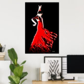 FLAMENCO POSTER (Thuiskantoor)