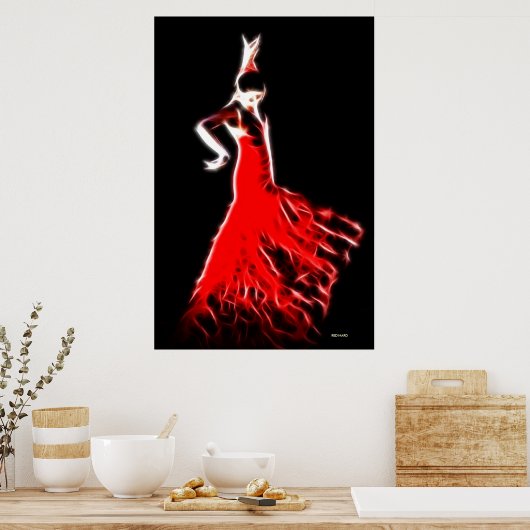 FLAMENCO POSTER (Keuken)