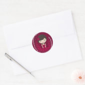 Flamenco Ronde Sticker (Envelop)