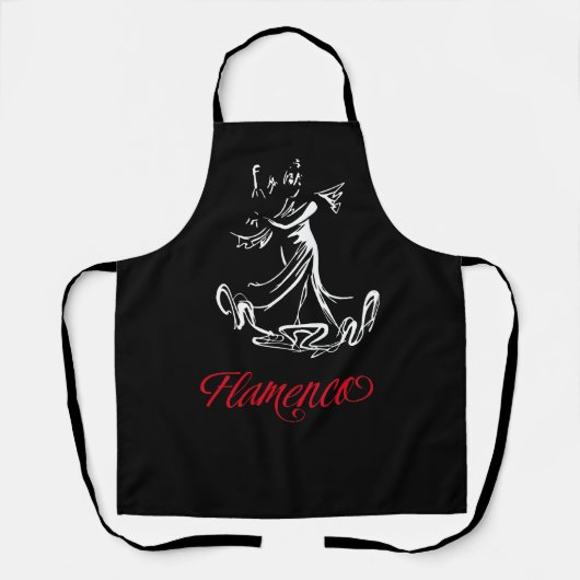 Flamenco Schort (Voorkant)