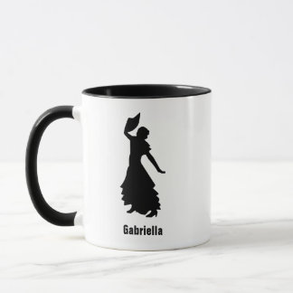 Flamenco Silhouet Mok