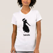 Flamenco Silhouette T-Shirt (Voorkant)