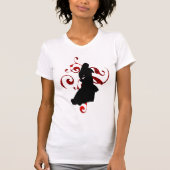 Flamenco Silhouette T-shirt (Voorkant)