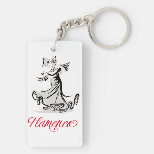 Flamenco Sleutelhanger (achterkant)