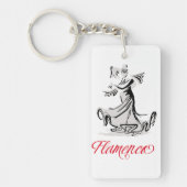 Flamenco Sleutelhanger (Voorkant)