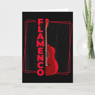 Flamenco _ Spaanse Dans Gitaar _ Spanje Flamenco  Kaart