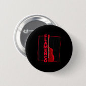 Flamenco _ Spanish Dance Guitar _ Spain Flamenco Ronde Button 5,7 Cm (Voorkant /achterkant)