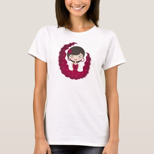 flamenco t-shirt (Voorkant)