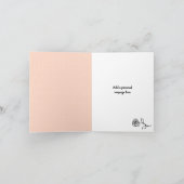 Flamenco Thema - Cute Dancer Pop Birthday of elke  Kaart (Binnen)