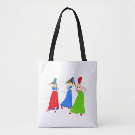 Flamenco Tote Bag (Voorkant)