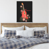 FLAMENCO - Verpakt Canvas (Insitu (Slaapkamer))