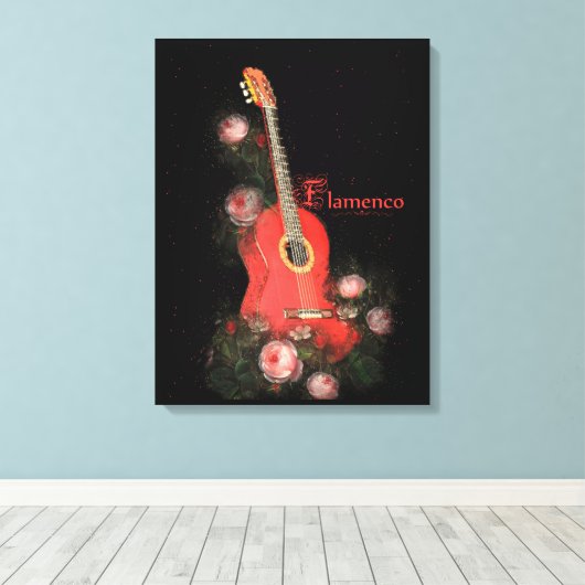 FLAMENCO - Verpakt Canvas (Insitu (Houten vloer))