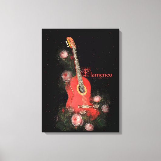 FLAMENCO - Verpakt Canvas (Voorkant)