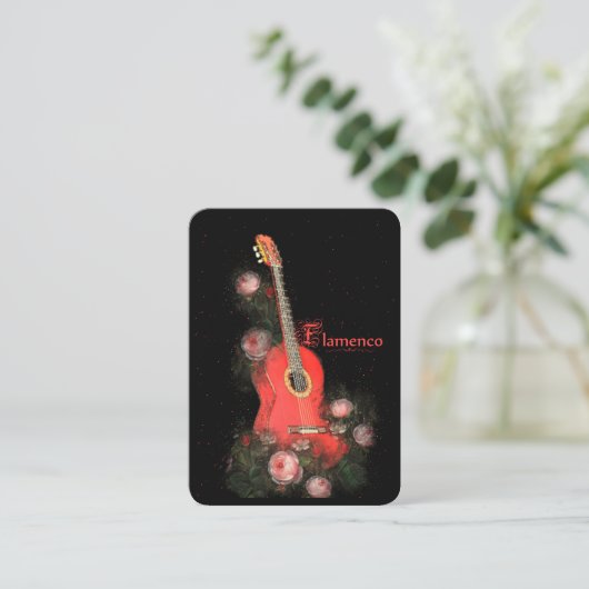 Flamenco - Visitekaartje (Staand voorkant)