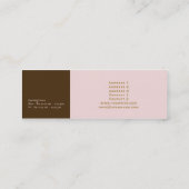 Flamenco - Visitekaartje klein (Achterkant)