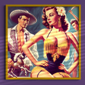  Flamenco Vrouw Poster