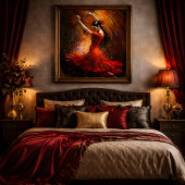 Flamenco Vuur Decoupage Tissuepapier