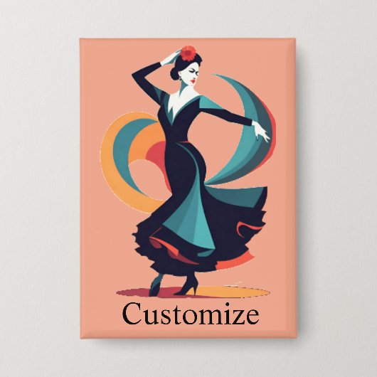 Flamencodanser Thunder_Cove Button (Voorkant)