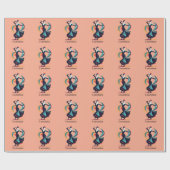 Flamencodanser Thunder_Cove Cadeaupapier (Vlak)
