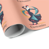 Flamencodanser Thunder_Cove Cadeaupapier (Rol Hoek)