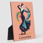 Flamencodanser Thunder_Cove Fotoplaat (Zijkant)