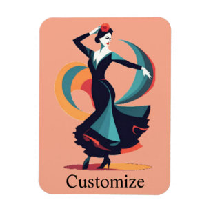Flamencodanser Thunder_Cove Magneet
